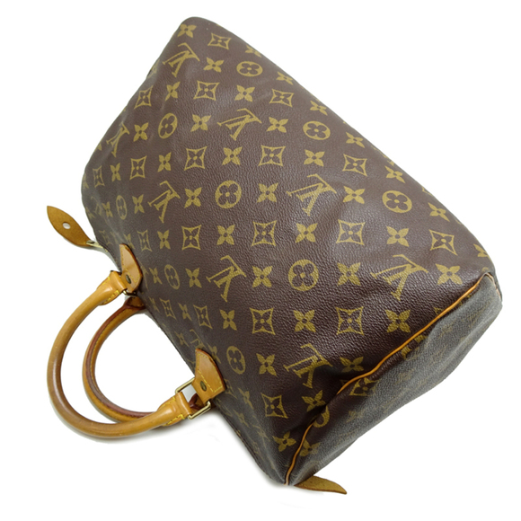 Louis Vuitton Speedy 30 Women's Boston Bag M41526 (Discontinued) Monogram Brown - Picture 4 of 10